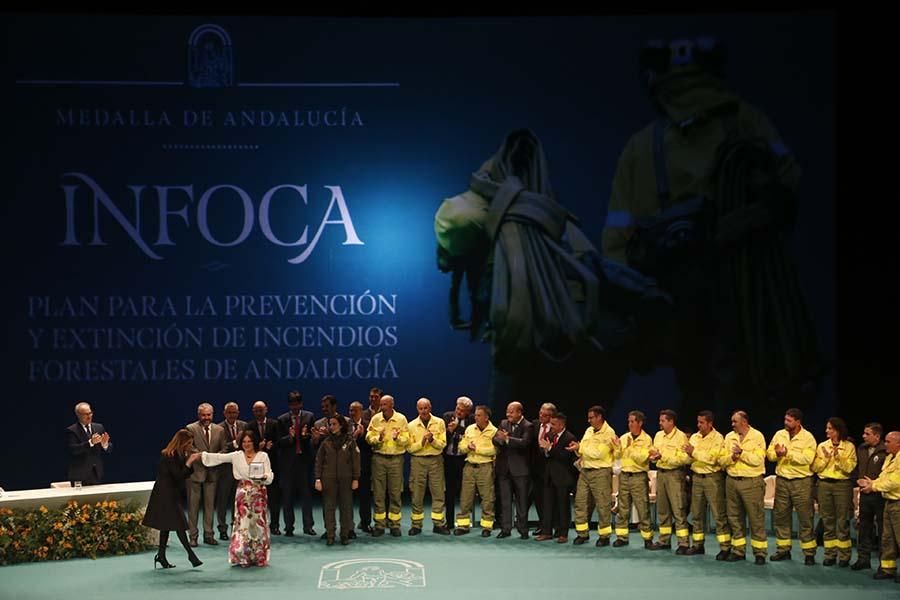 Entrega de las Medallas de Andalucía en imágenes