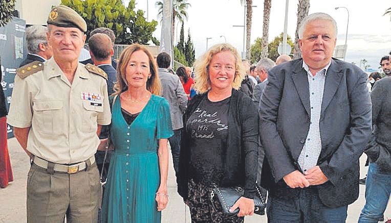 Jesús Lanza, Emma Arancibia, María Antonia Binimelis y  Rafael Roig.