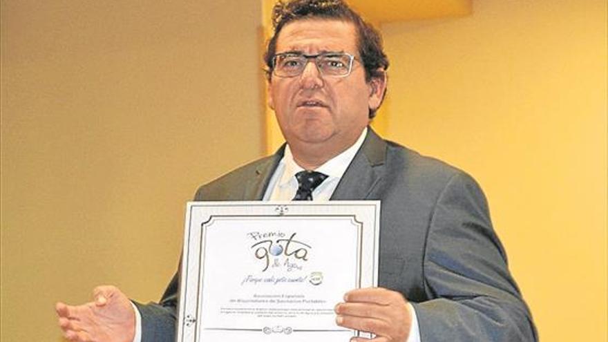 Promedio recibe el premio ‘Gota de agua de oro’