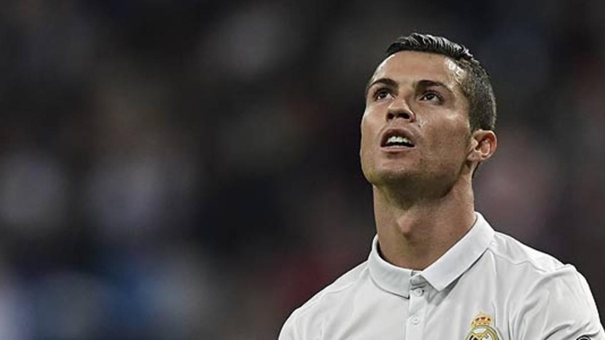 Cristiano Ronaldo, el sábado pasado en el Camp Nou.