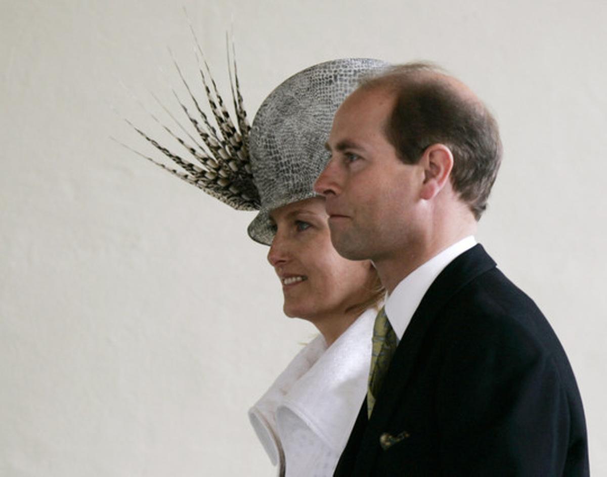 El príncep Eduard d’Anglaterra i la seva dona, Sophie Rhys-Jones. El príncep Eduard d’Anglaterra i la seva dona, Sophie Rhys-Jones.