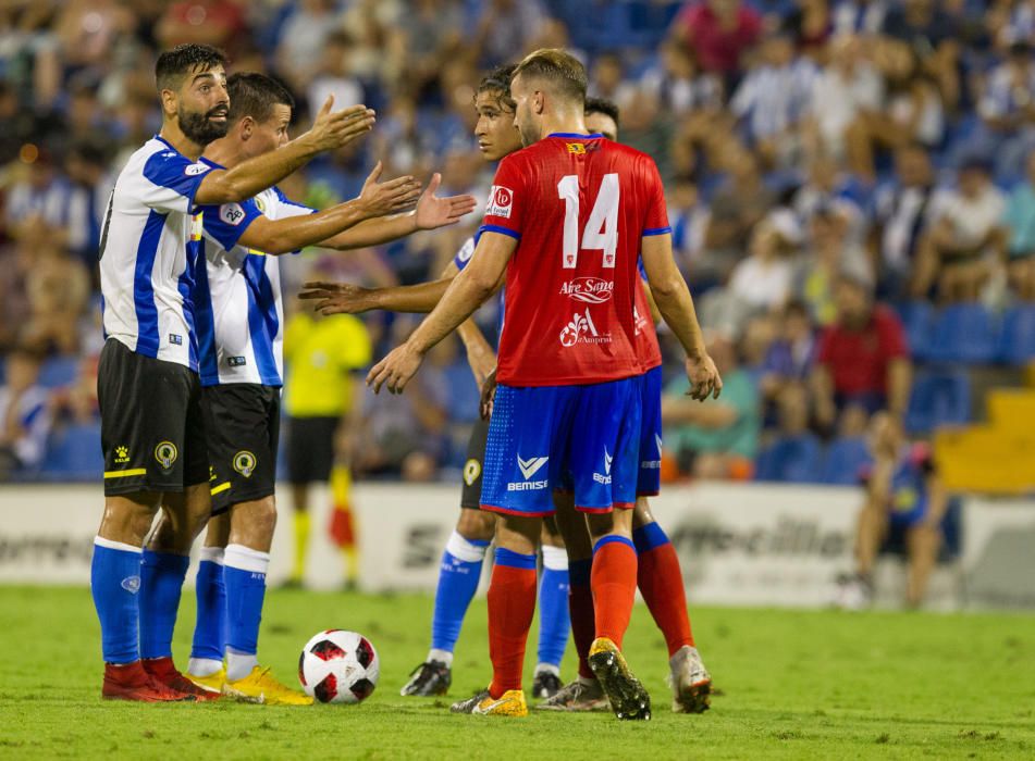 La derrota del Hércules ante el Teruel en imágenes