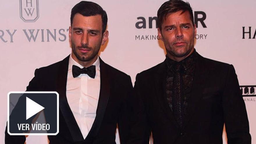 Ricky Martin y Jwan Yosef.