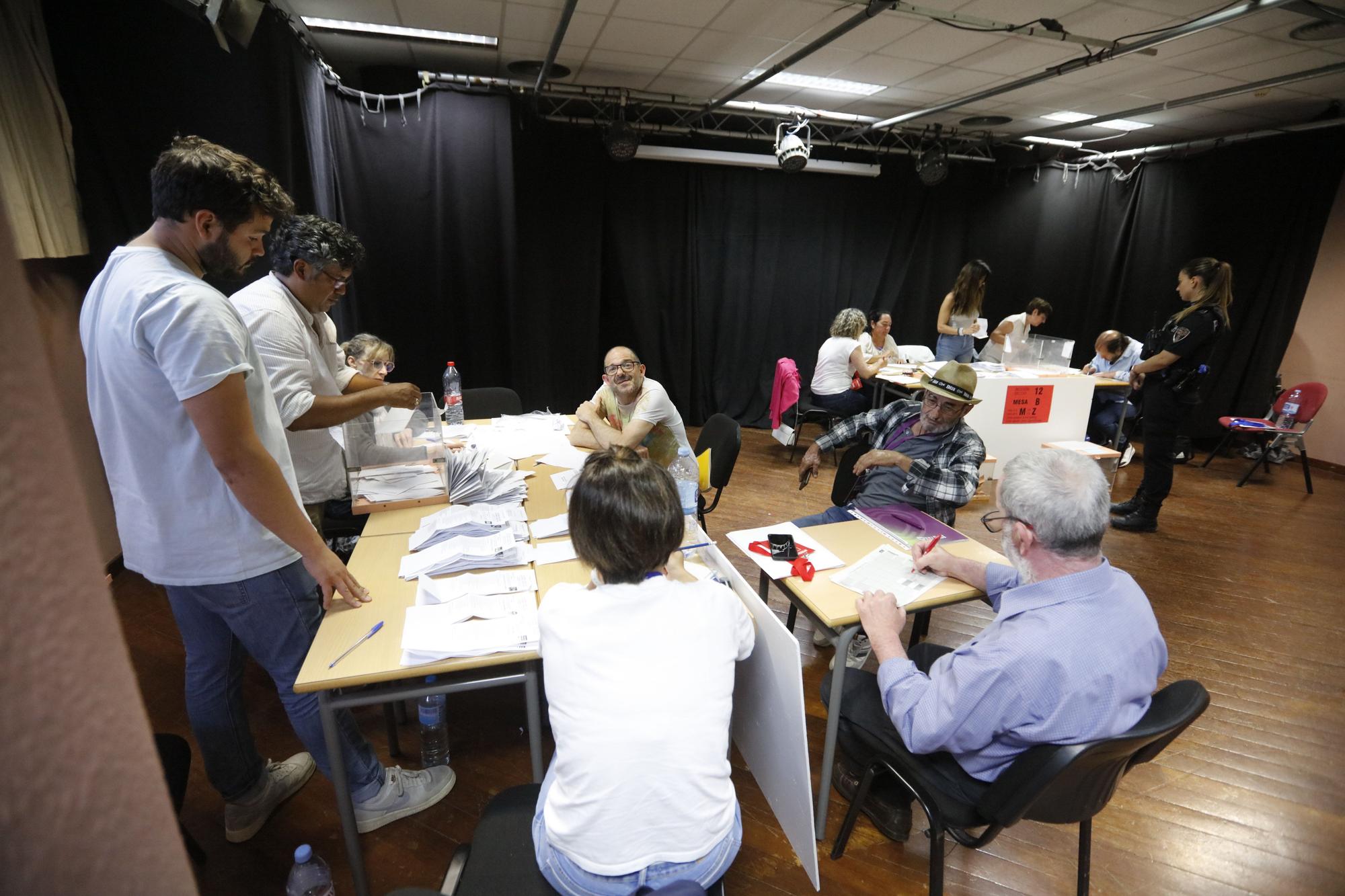 Recuento de votos en Can Ventosa.