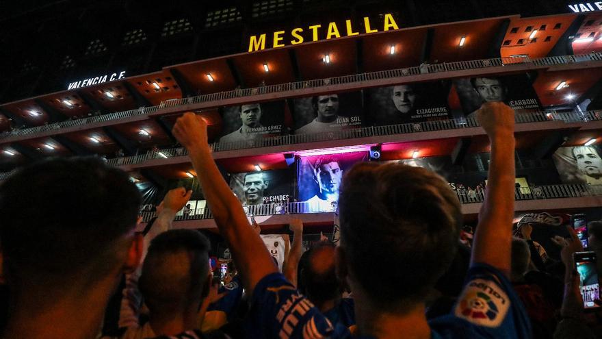 Així és la il·lustració benèfica que homenatja Mestalla