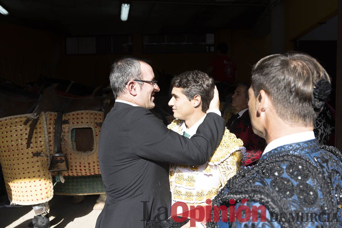 Tarde histórica en Abarán con la alternativa de José María Trigueros y el indulto de Tomás Rufo, junto a Castella salieron a hombros