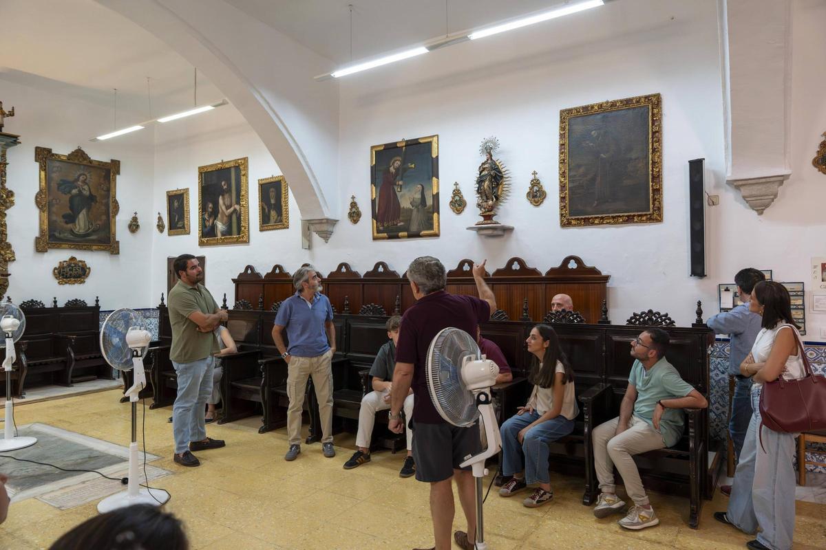 Fotogalería | Visita al convento de Santa Ana