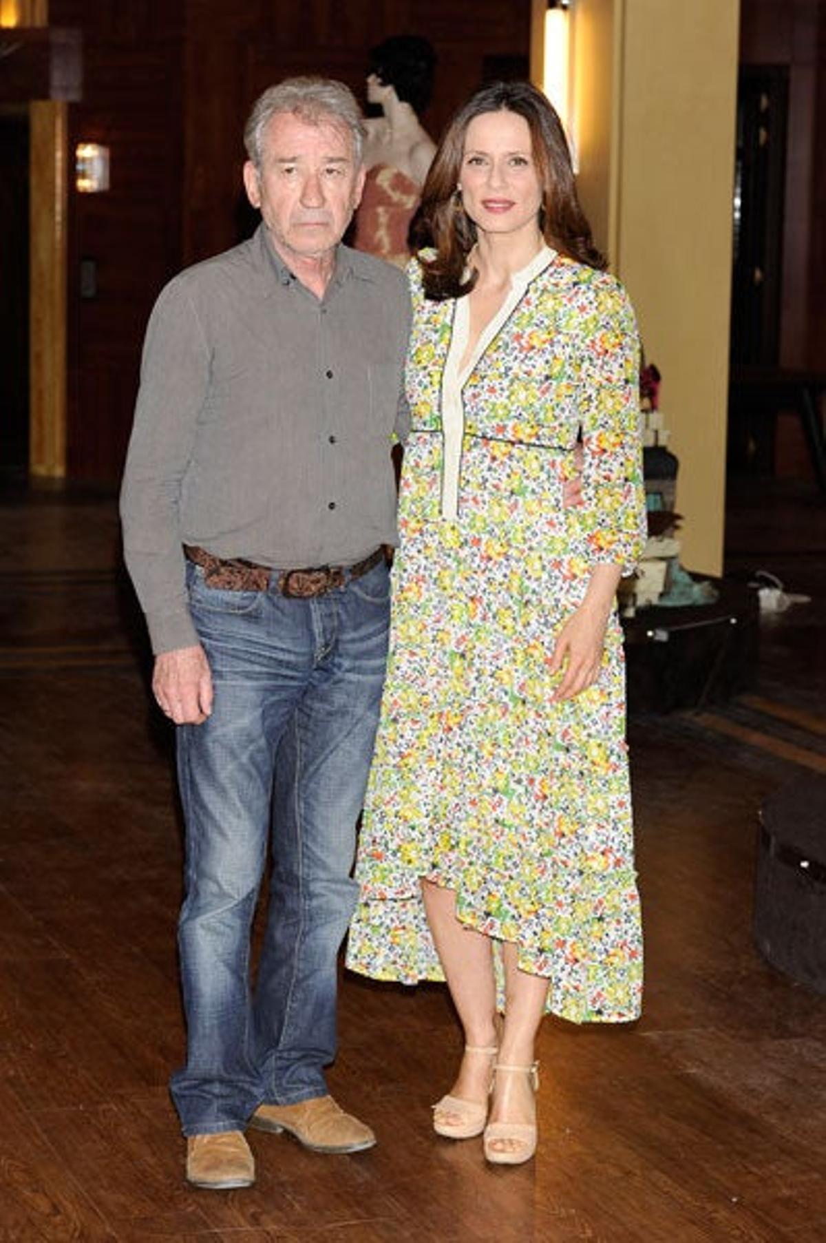 José Sacristán y Aitana Sánchez Gijón