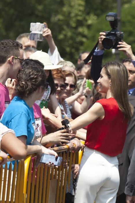 Visita de la Reina Letizia al IES Jerónimo Gonzále