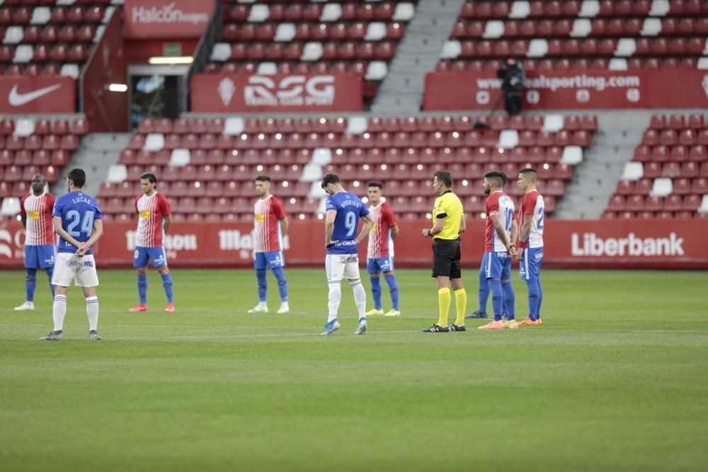 Fútbol: Así fue el Sporting-Oviedo disputado en El Molinón