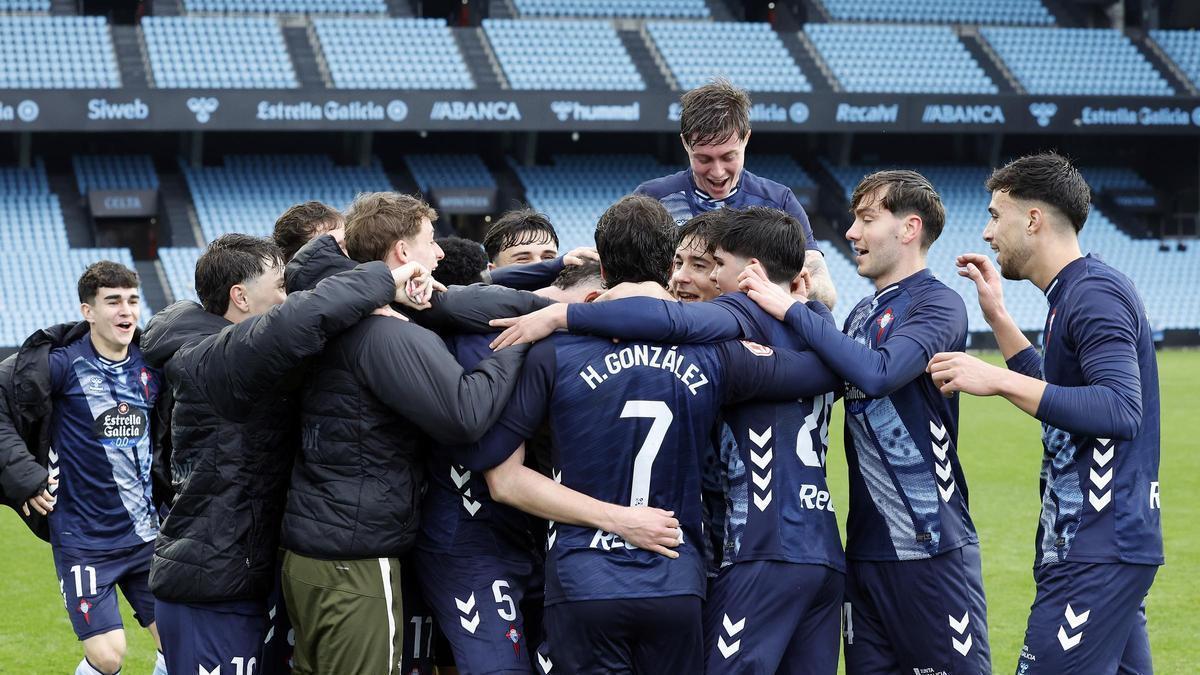 Remontada del Celta Fortuna ante el Avilés