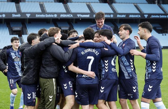 Remontada del Celta Fortuna ante el Avilés
