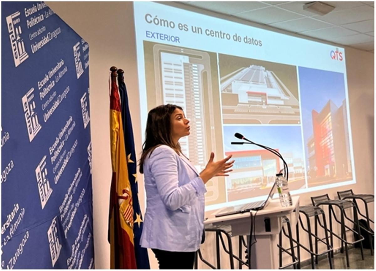 Elsa Techer explicó a los alumnos las posibilidades que se abren.