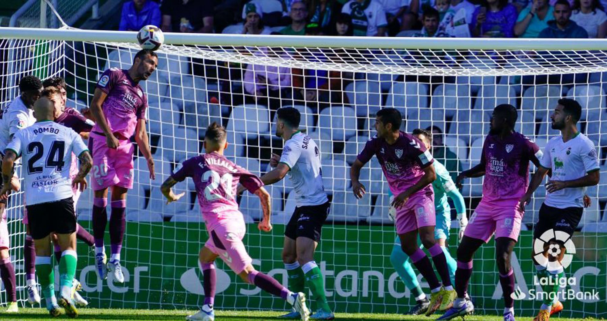 El Racing de Santander - Málaga CF, en imágenes