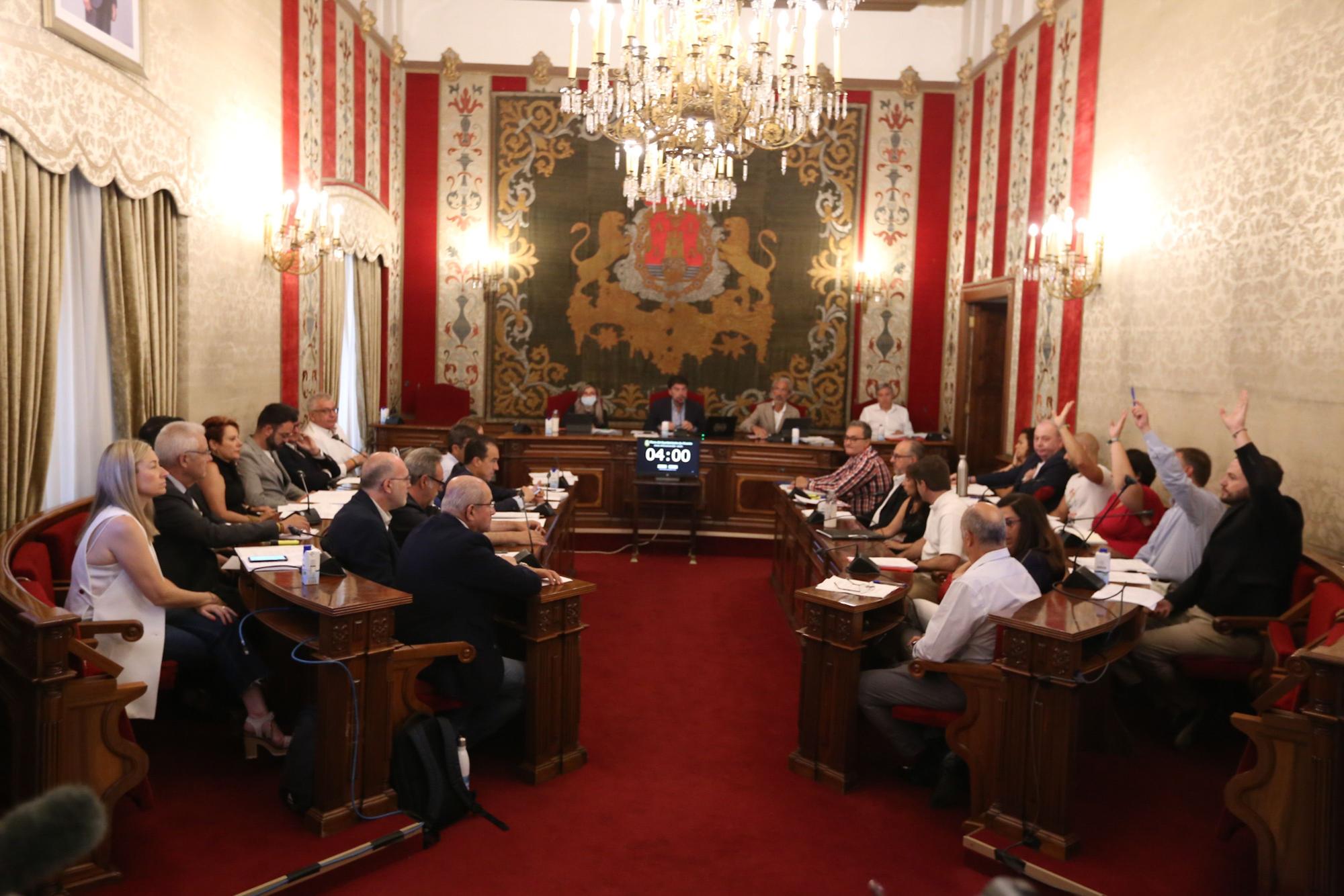 Pleno Municipal del Ayuntamiento de Alicante