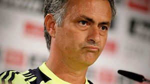 L’entrenador del Reial Madrid, José Mourinho, compareix en roda de premsa per repassar l’actualitat del seu equip abans de l’inici lliguer davant el València.