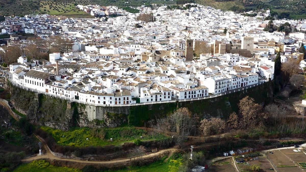 Imagen panorámica de Priego de Córdoba.