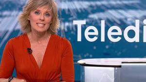 Marta Carazo en el Telediario