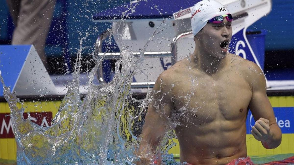 El chino Sun Yang ha exhibido su superioridad en 400 libre