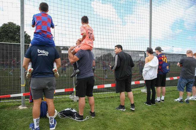 Las mejores imágenes del primer día del Barça en su stage en Alemania