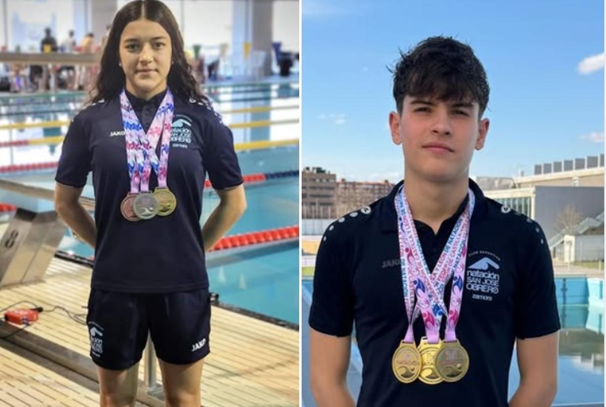 Irene Palacios y Hugo Guerra