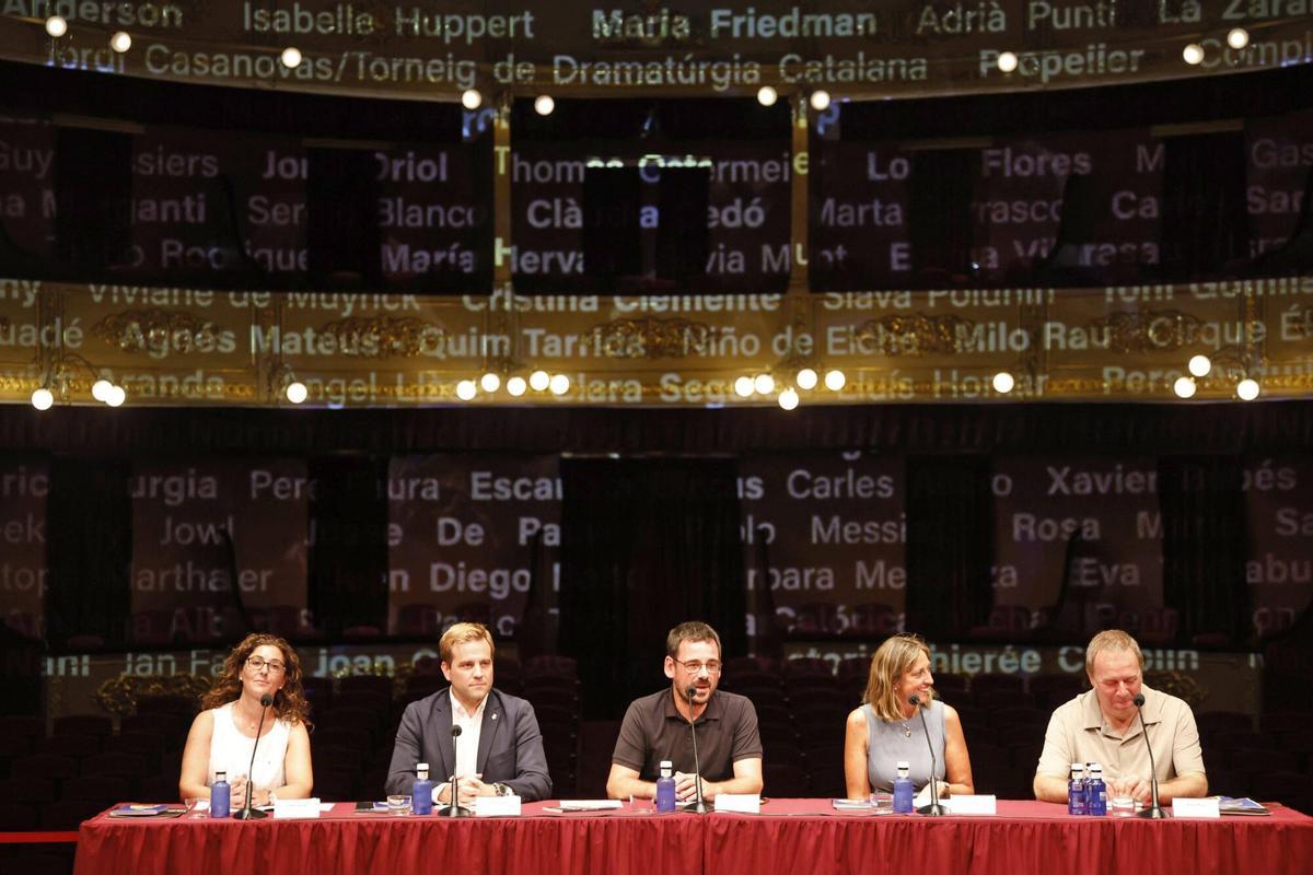 Les imatges de la presentació del Festival Temporada Alta Les imatges de la presentació del Festival Temporada Alta