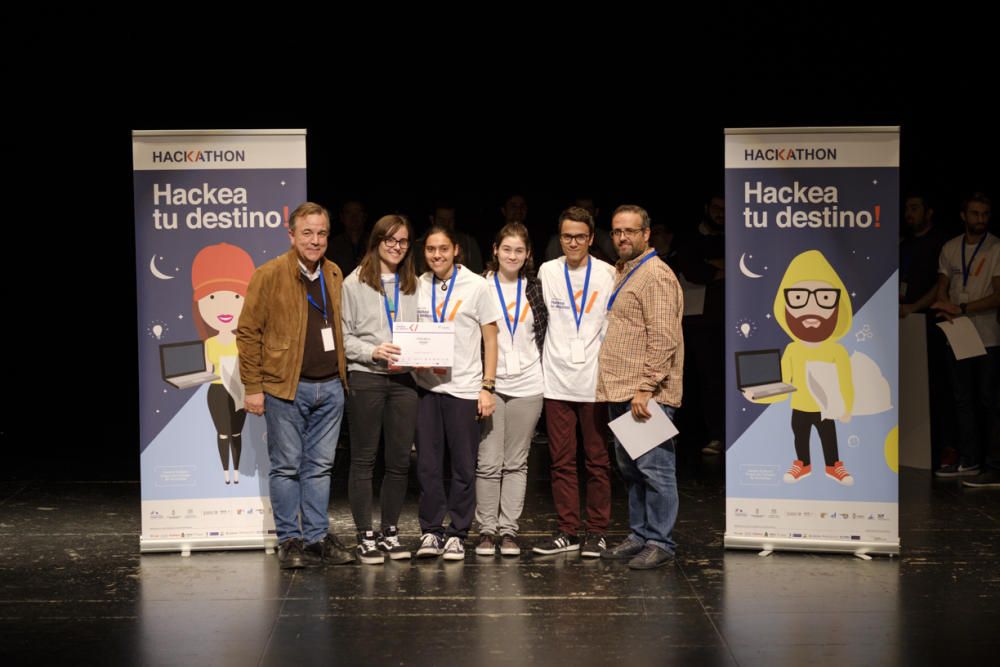 Entrega de premios del Hackathon de Torrevieja