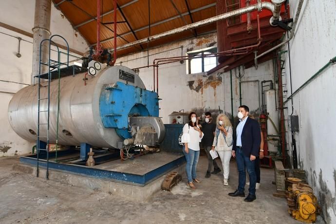 25/09/19 TELDE.  La antigua Fábrica de Azúcar de Telde, está siendo acondicionada por alumnos de PFAE.     FOTÓGRAFA: YAIZA SOCORRO.  | 25/09/2019 | Fotógrafo: Yaiza Socorro