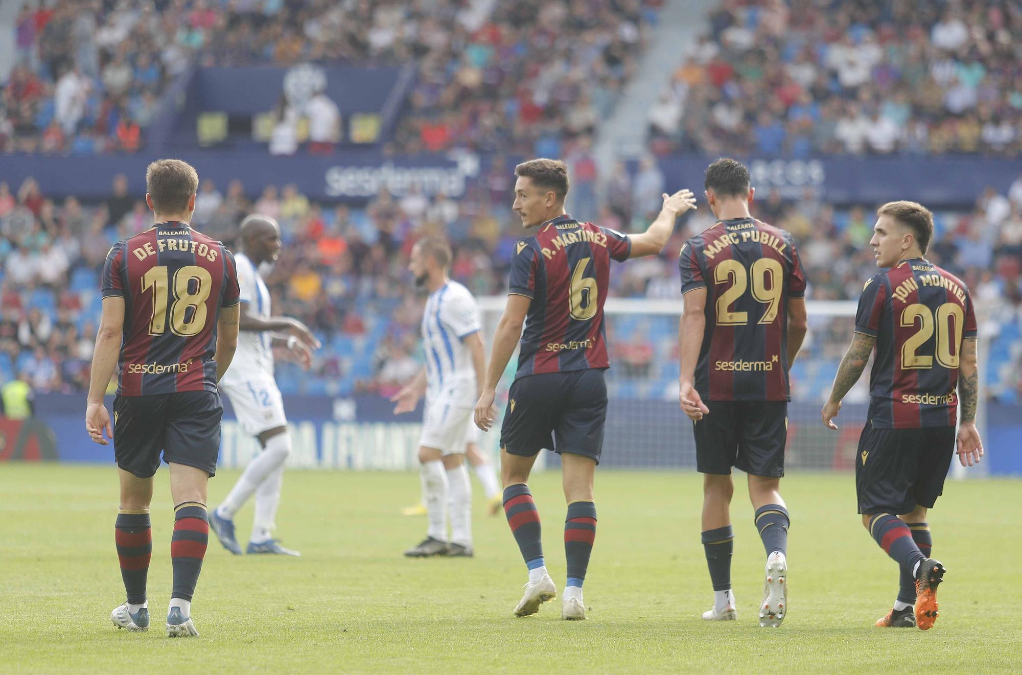 Las mejores imágenes del Levante UD - CD Leganés