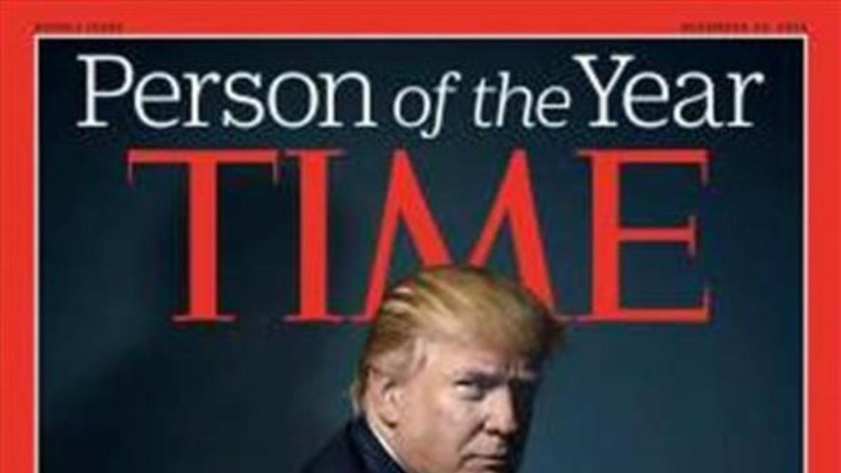 Trump. persona del año para 'Time'