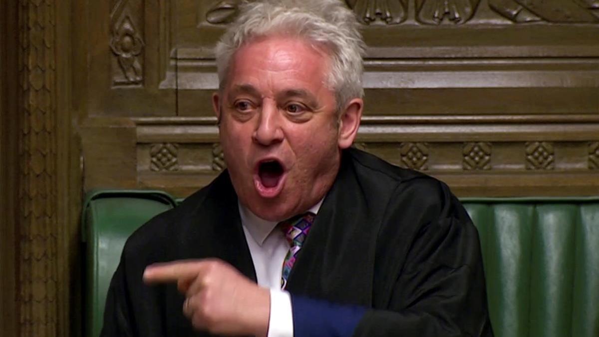 presidente del parlamento britanico john bercow