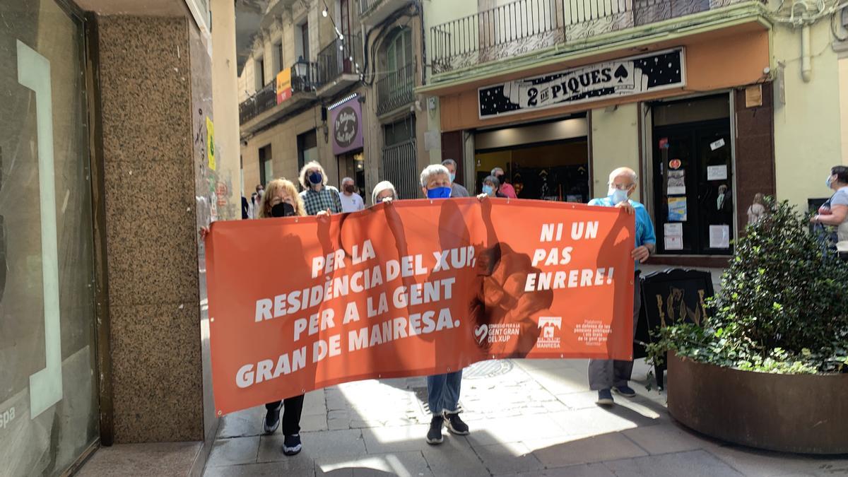 Manifestació en defensa de la residència del Xup