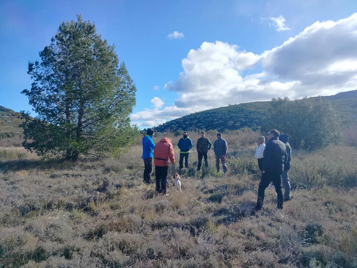 Foto del curs sobre el gos tofoner Benassal.