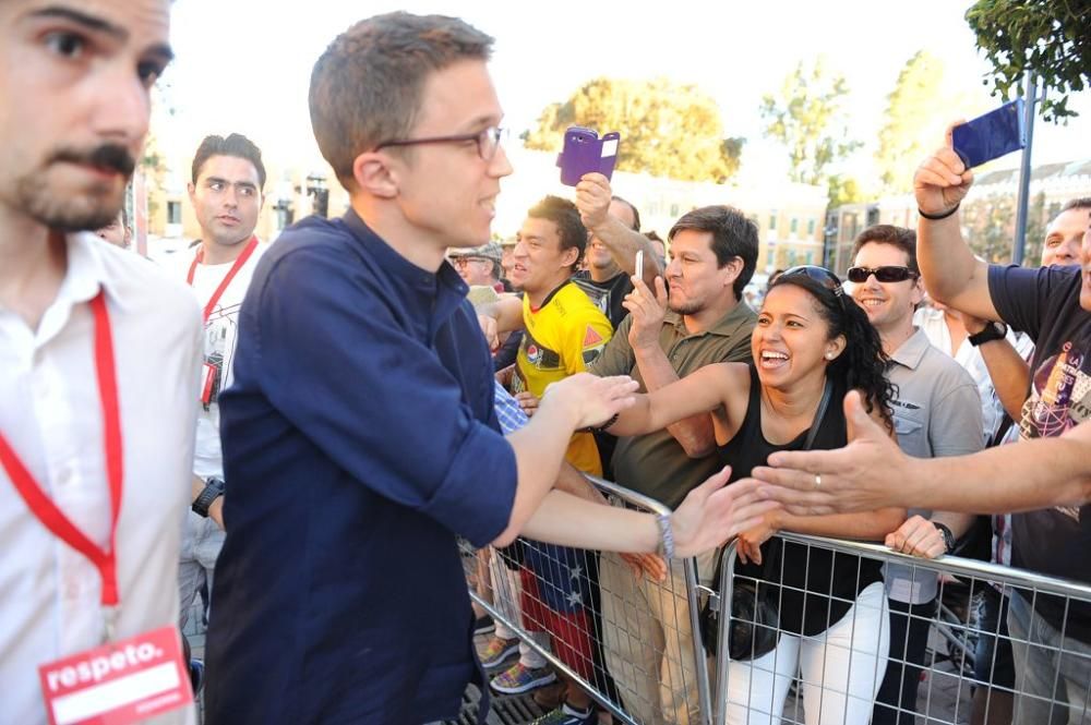 Mitin de Íñigo Errejón en Murcia