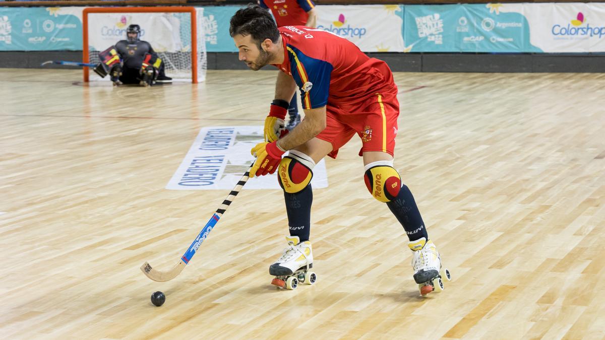 David Torres, en el partido contra Angola.