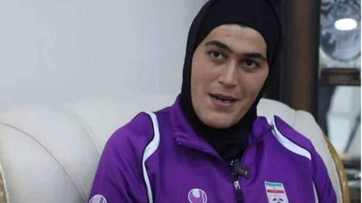 Jordania ha puesto en duda el sexo de la portera Zohreh Koudaei, vital en la clasificación de Irán.
