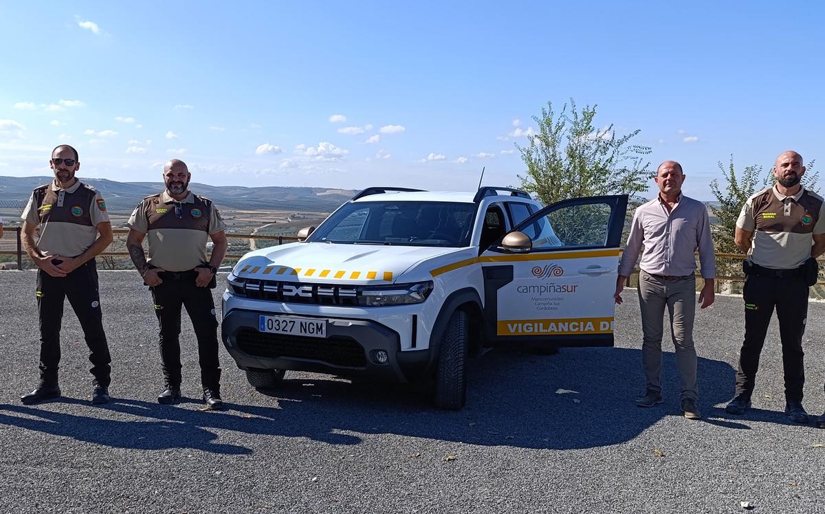 Nuevo vehículo del Servicio de Vigilancia de caminos de Campiña Sur.
