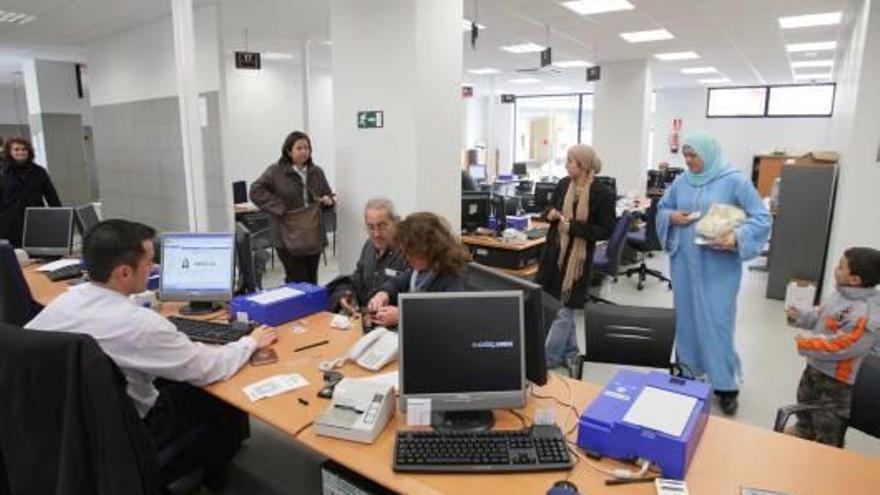 L&#039;oficina de la Policia Nacional a Girona on s&#039;expedeixen els DNI i els passaports, en una imatge d&#039;arxiu.