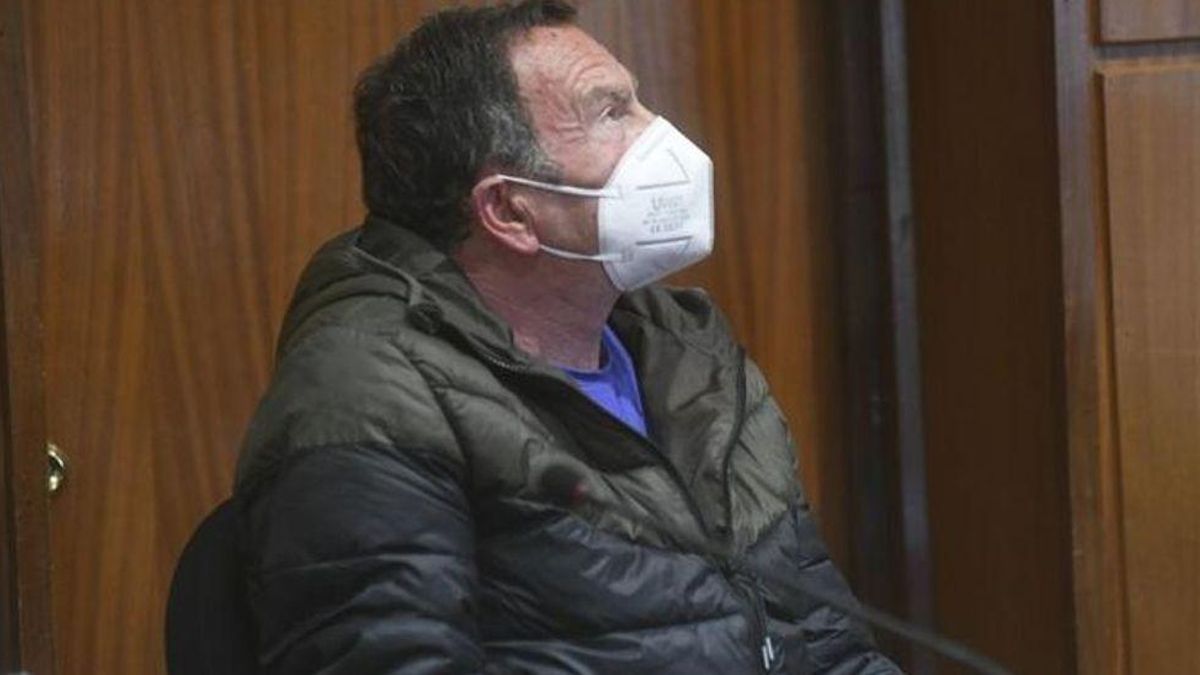 Agustín, en la sala de la Audiencia este lunes.
