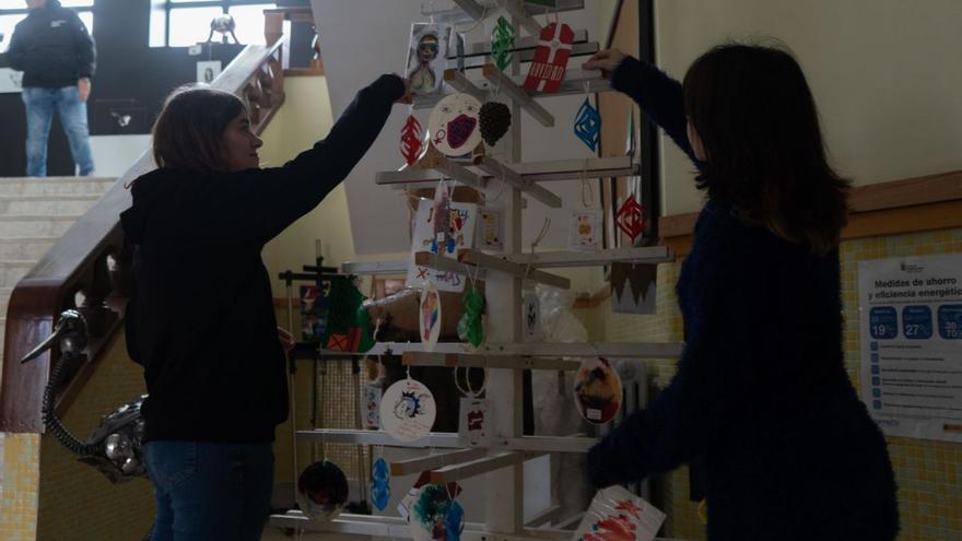 La Escuela de Arte de Zamora crea una Navidad de auténtico diseño