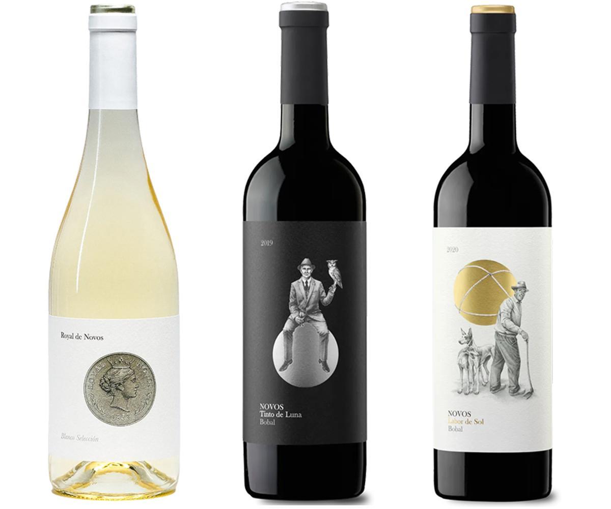 Royal de Novos, Tinto de Luna y Labor de Sol.