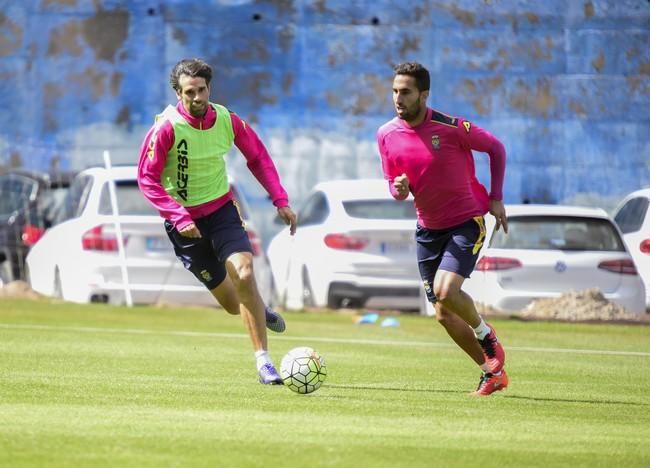 Entrenamiento de la UD Las Palmas