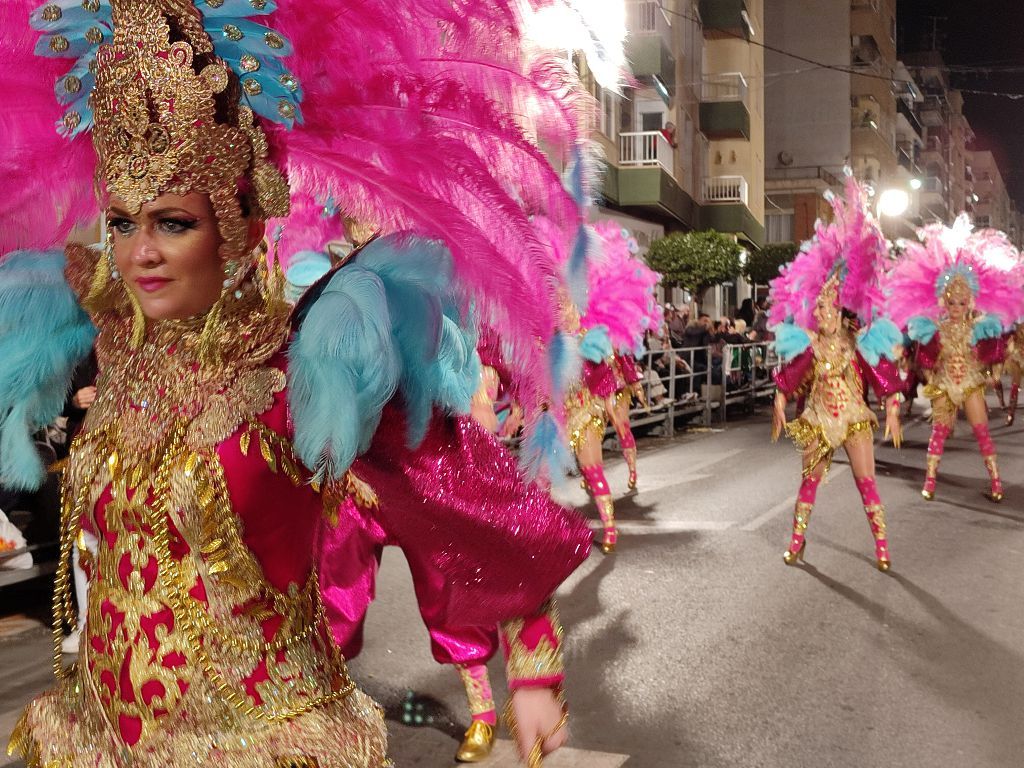 Revive la última noche del Carnaval de Águilas 2024, en imágenes