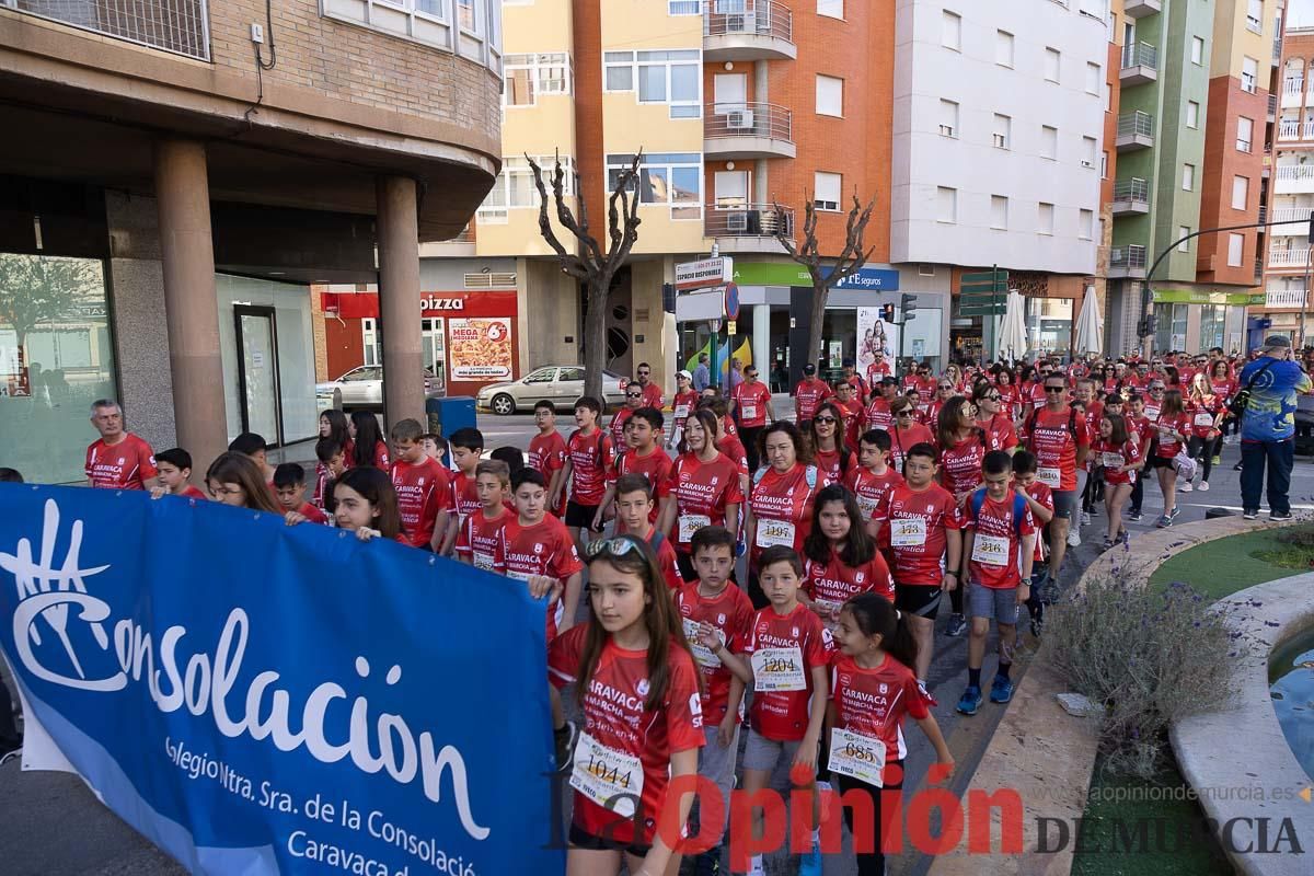 Marcha de la ONG Delwende en Caravaca