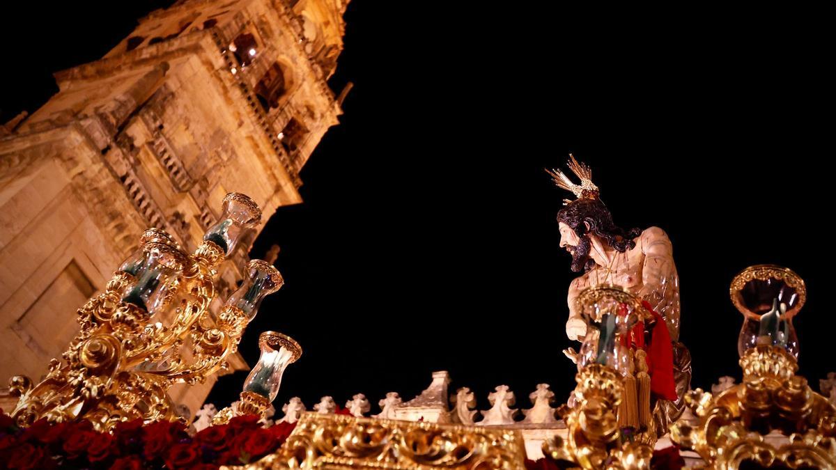 Nuestro Padre Jesús en la Columna, de Priego de Córdoba, en el Magno Vía Crucis.