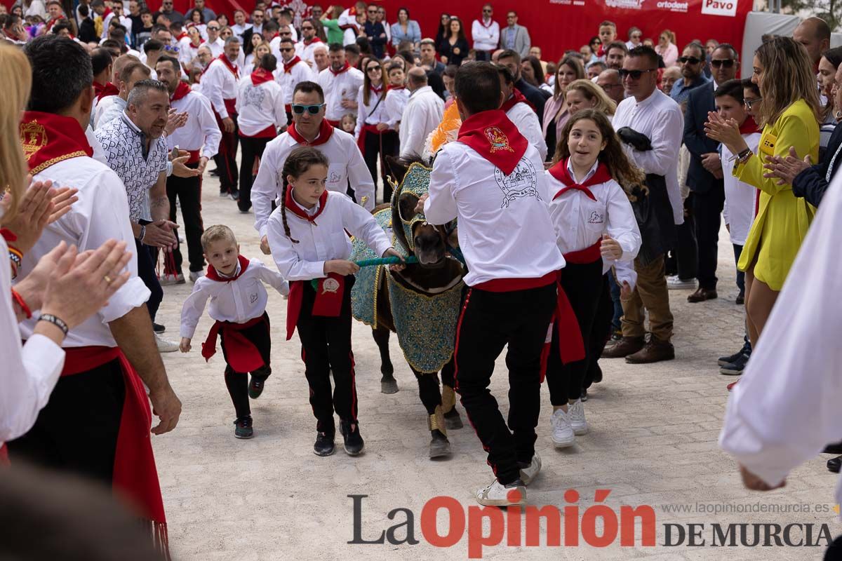 Desfile infantil en las Fiestas de Caravaca (Bando Caballos del Vino)