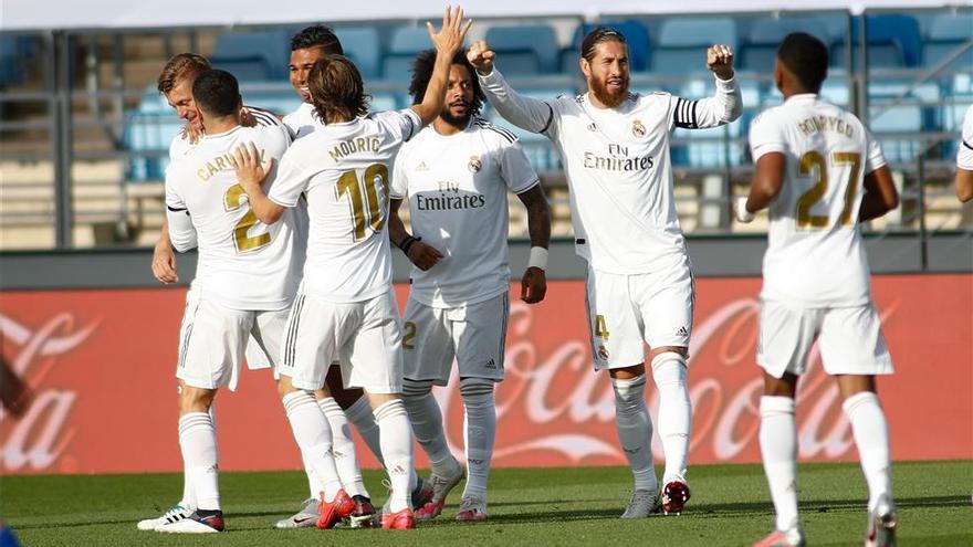 Un Real Madrid con mucha pegada se impone al Eibar