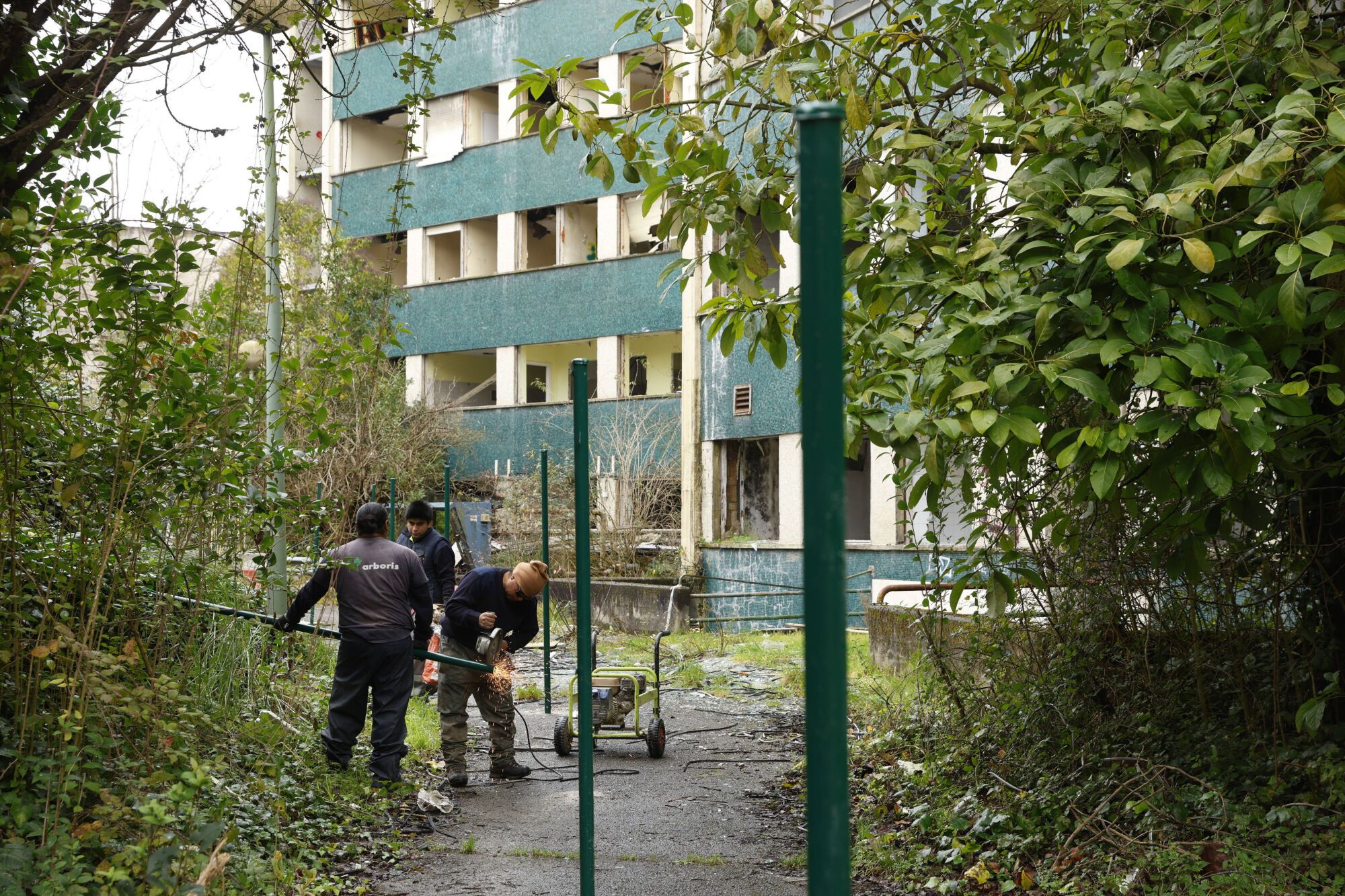 Instalaciones del viejo HUCA.