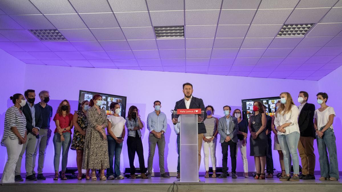 Rafael Lemus, anoche, en Valverde de Leganés.