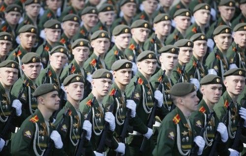Rusa exhibe todo su poderío militar para conmemorar el 70 aniversario de la victoria contra los nazis.